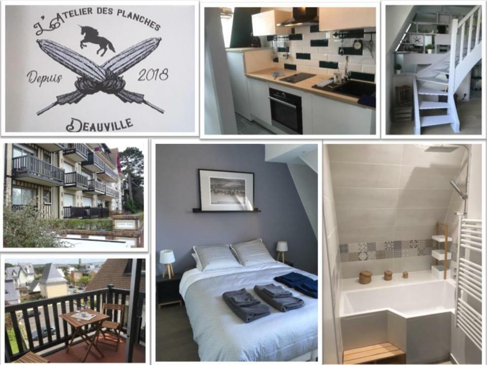 L'Atelier Des Planches Apartment Deauville Bagian luar foto